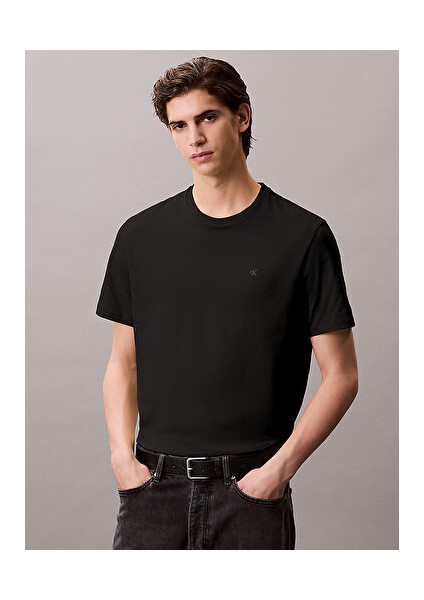 Erkek Siyah S/s Tişört