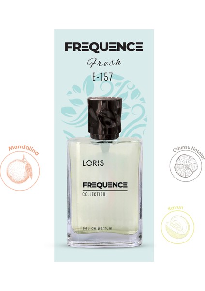 E-157 Frequence Parfume Edp 50ML Erkek Parfüm fiyatları