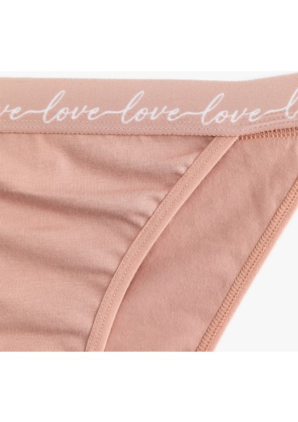 Rahat Kalıp Elastik Bel Detaylı Pamuklu Külot modelleri