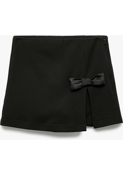 Fiyonk Detaylı Pileli Şort Etek fiyatları