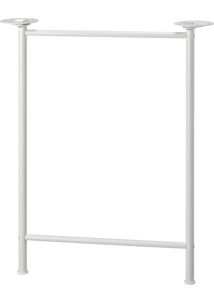 Lınnmon Çalışma Masası Beyaz 100 x 60 cm Ayarlanabilir Ayaklar indirimleri