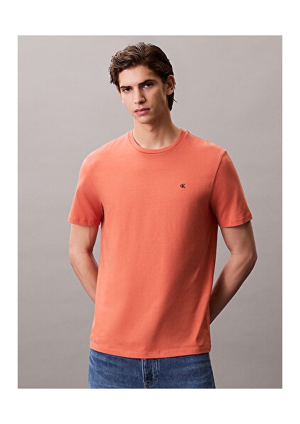 Erkek Turuncu S/s Tişört