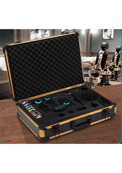 Profesyonel Saç Kesme Makinesi Yapışmaz Pro 4'ü 1 Arada V-001 & V-401 & V-37