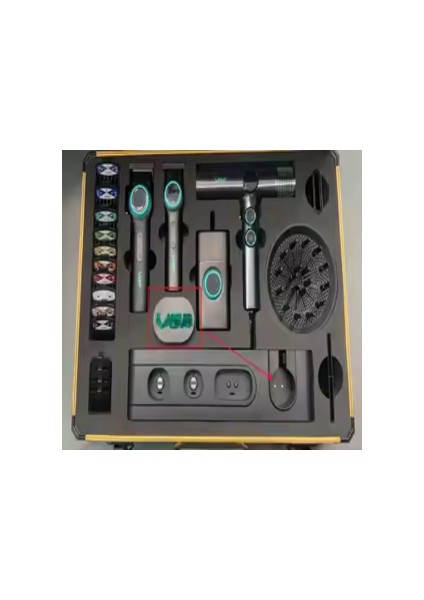 Profesyonel Saç Kesme Makinesi Yapışmaz Pro 4'ü 1 Arada V-001 & V-401 & V-37 fiyatları