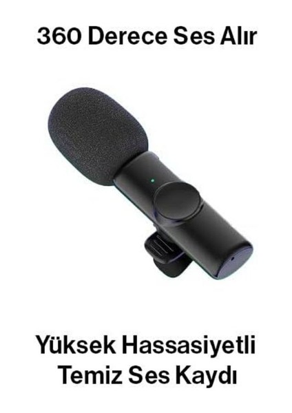 Jak Girişli Youtube Tiktok Yayın Kablosuz Yaka Mikrofonu Tek Mikrofon modelleri