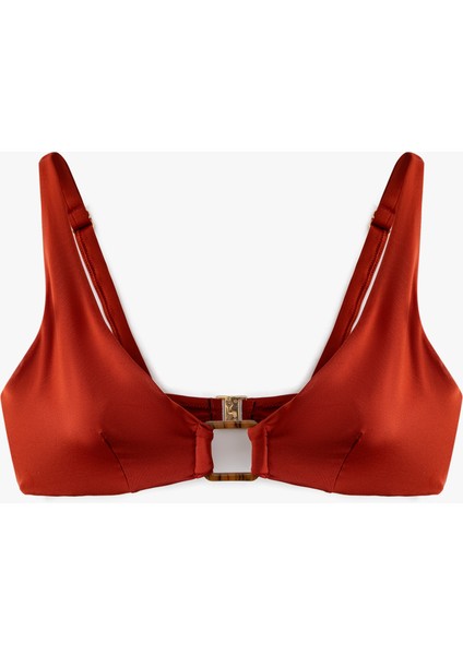 Aksesuar Detaylı Bikini Üstü