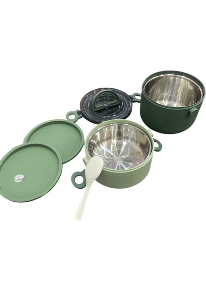 Paslanmaz Çelik Beslenme Yemek Kabı 1600 ml modelleri