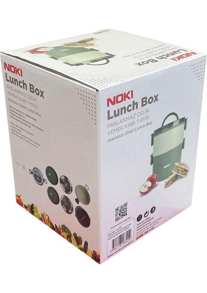 Paslanmaz Çelik Beslenme Yemek Kabı 1600 ml indirimleri