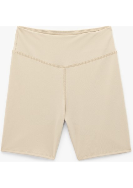 Yüksek Bel Slim Fit Spor Tayt