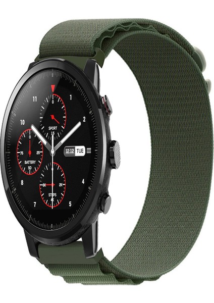 Amazfit Pace 2 Stratos Uyumlu Kordon Alpine Loop Döngü Spor Kayış