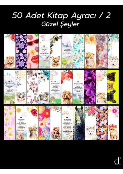 57'li Kitap Ayracı Seti - Özel Paket2 indirimleri