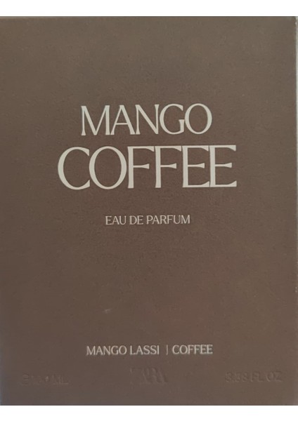 ZARA MANGO COFFEE EDP 100ML fiyatları