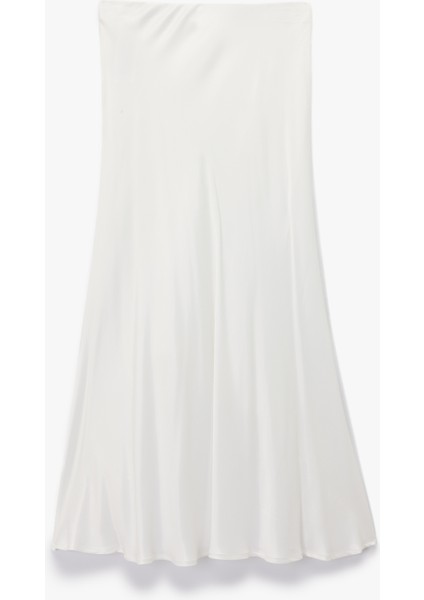 Viskon Midi Boy Kloş Saten Etek fiyatları