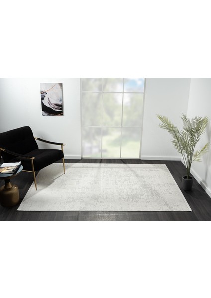 Nexus NX012A Gri Halı Modern Desen Antialerjik Pamuk Taban Salon Mutfak Halısı indirimleri