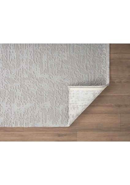 Vısta VS017G Grı Halı Modern Desen Antialerjik Pamuk Taban Yıkanabilir Salon Halısı Yatak Odası indirimleri