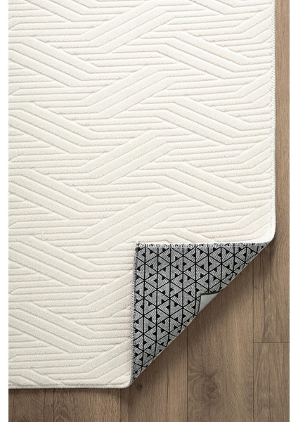 Myra Bej Yıkanabilir Kaymaz Taban Bambu Yumuşak Dokulu Kesme Halı Mutfak Salon Koridor Halısı indirimleri