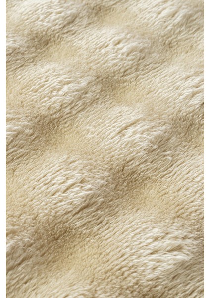 Bubble Bej Yıkanabilir Kaymaz Taban Bambu Yumuşak Dokulu Peluş Halı Mutfak Koridor Salon Halısı fırsatları