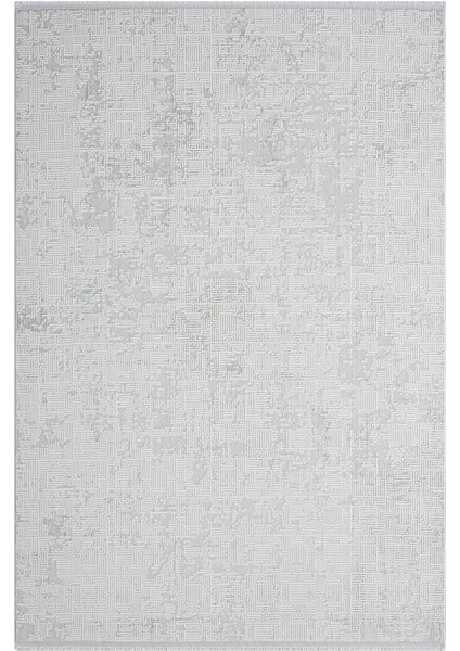 Nexus NX012A Gri Halı Modern Desen Antialerjik Pamuk Taban Salon Mutfak Halısı modelleri