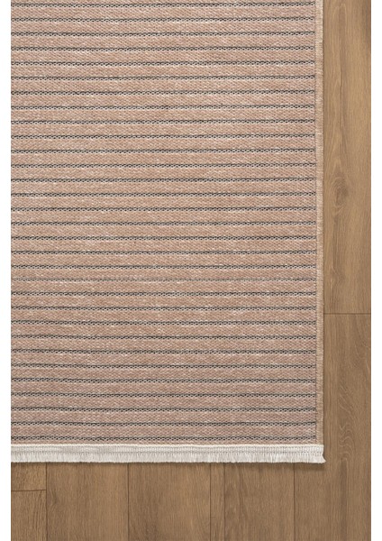 Hena HN007A Vizon Şönil Kilim Ince Yumuşak Toz Yapmaz Kaymaz Taban Makinada Yıkanabilir Modern Halı indirimleri