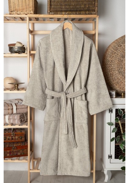 Bukle Bornoz, Şal Yaka Bornoz ,%100 Pamuklu Kadın / Erkek Unisex Bornoz fırsatları