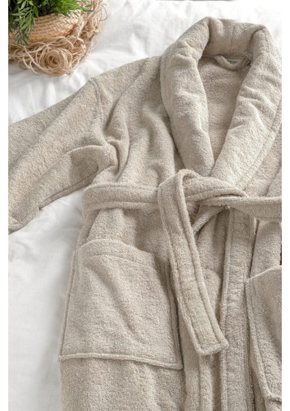 Bukle Bornoz, Şal Yaka Bornoz ,%100 Pamuklu Kadın / Erkek Unisex Bornoz indirimleri