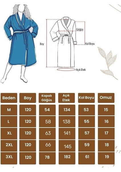 Bukle Bornoz, Şal Yaka Bornoz , Pamuklu Kadın / Erkek Unisex Bornoz