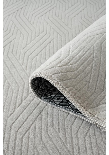 Myra Grı Yıkanabilir Kaymaz Taban Bambu Yumuşak Dokulu Kesme Halı Mutfak Salon Koridor Halısı modelleri