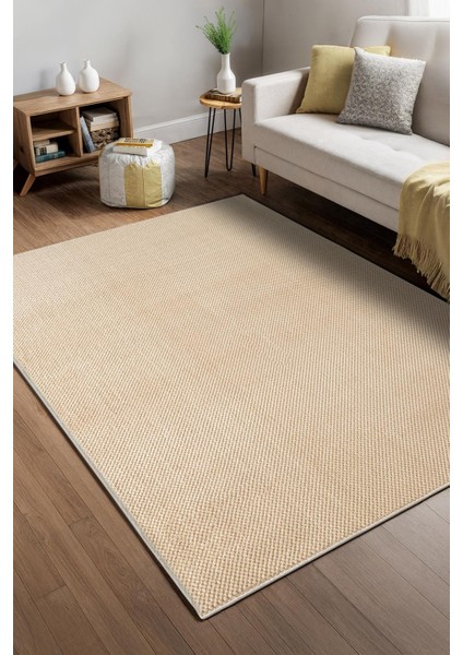 Petek Vızon Yıkanabilir Kaymaz Taban Yumuşak Dokulu Peluş Kesme Halı Mutfak Koridor Salon Halısı