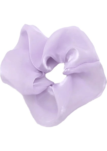 Lystrfac 2021 Yeni Büyük Boy Organze Baskı Scrunchie Kadınlar Için Kızlar Elastik Saç Bantları Saç Kravat At Kuyruğu Tutucu Saç Aksesuarları Renk: 324-5 (Yurt Dışından)