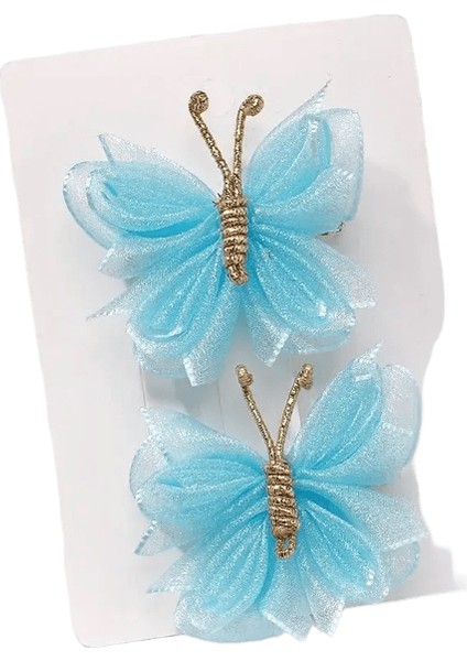 2pcs/set Saç Klipsleri Gradyan Aklı Saç Tokaları Altın Rengiyle Sevimli Gazlı Bez Tavukları Kızlar Çocuk Saç Aksesuarları Hediye Rengi: 3558-6 (Yurt Dışından)