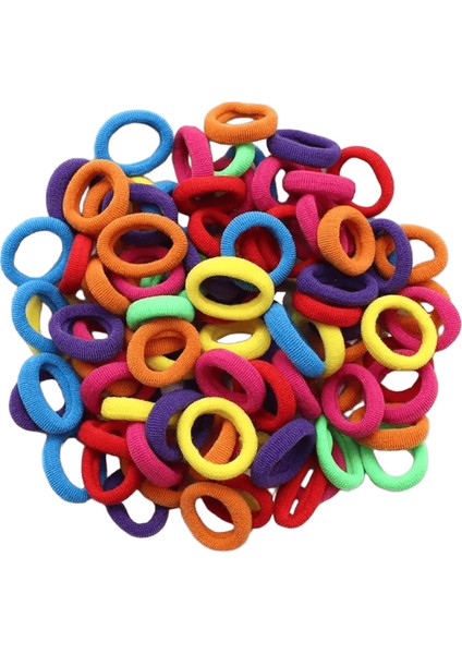 100/200PCS Kadın Kızlar Renkli Naylon Elastik Saç Bantları At Kuyruğu Küçük Saç Kravat Kauçuk Bantları Scrunchie Saç Aksesuarları Renk: Renkler 6/boyut: 100 Pcs (Yurt Dışından)