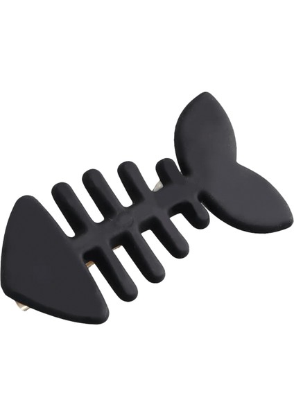 Mat Fishbone Saç Klipi Kızlar Için Küçük Ettes Patlamalar Kadınlar Için Yan Klipler Sevimli Saçkoplar Headdress Saç Aksesuarları Renk: Siyah (Yurt Dışından)