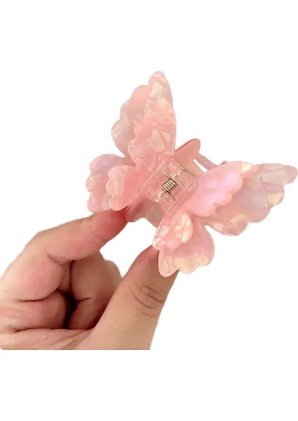 Retro Fairy Saç Pençe Asetat Yengeç Saç Klip Tatlı Prenses Köpekbalığı Saçkop Kadın Lady Girl Meatwear Saç Aksesuarları: Stil 3 (Yurt Dışından)