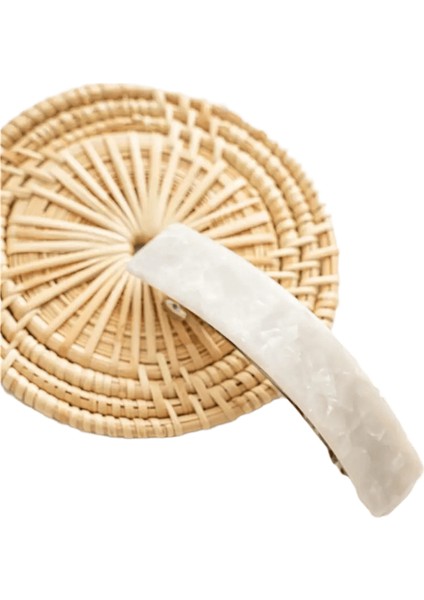 Kadınlar Bling Parıltılı Saç Tokaları Kare Geometrik Leopar Mermer Asetat Renkli Ettes Patlama Klipler Saç Çukurları Saç Aksesuarları Renk: F (Yurt Dışından)