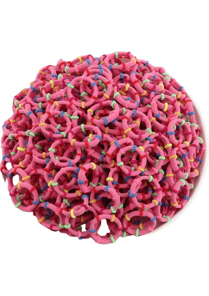 50/100PCS/LOT Çocuk Saç Bantları Aksesuarları Kız Şeker Renkli Saç Bağları Renkli Basit Lastik Bant At Kuyruğu Elastik Scrunchies Renk: Renk 3/boyut: 50PCS (Yurt Dışından)