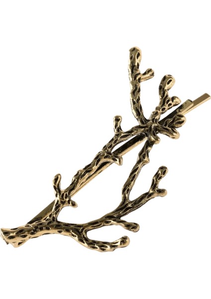 Yeni Saç Tokası Saç Çubukları Yusufçuk Shapetrendy Vintage Metal Saç Aksesuarları Kadınlar Için Tavan Saç Modeli H049METAL Renk: H049-1BGOLD (Yurt Dışından)