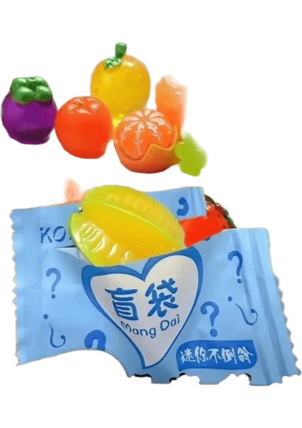 20PCS Kawaii Tavşan Köpek Modeli Oyuncaklar Çocuk Doğum Günü Partisi Hediyeler Sürpriz Kör Çanta Küçük Hediye Bağımsız Ambalaj Rastgele Renk: MEYVELER-20PCS (Yurt Dışından)