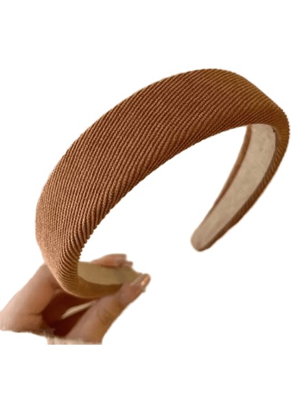 Moda Vintage Elastik Saç Band Kafes Baskı Sünger Kafa Bandı Kadın Kız Geniş Yan Saç Bandı Saç Çember Kadın Saç Aksesuarları Renk: 5 Koyu Khaki (Yurt Dışından)