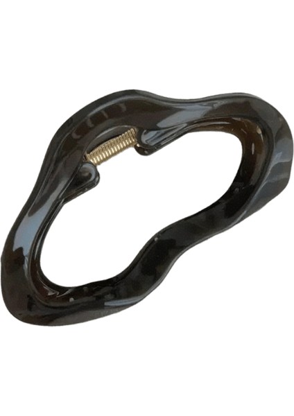 Zarif Bulutlar Oyuk Saç Pençeleri Klipsli Kızlar Jöle Akrilik Saç Kelepçeleri Plastik Saç Tokaları Ettes Saç Aksesuarları Renk: Gri (Yurt Dışından)