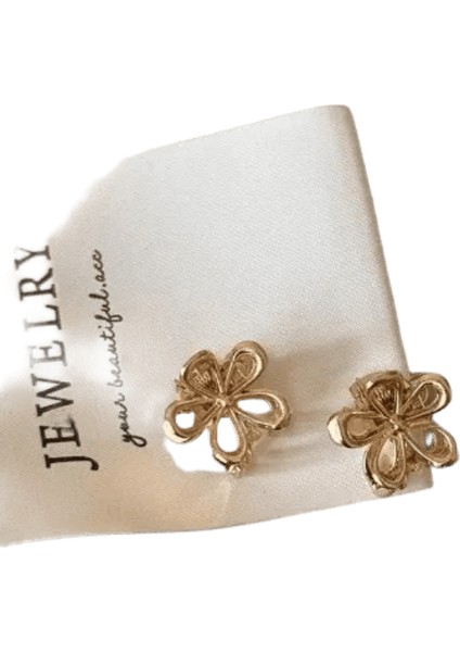 2/4pcs Mini Metal Saç Pençe Klipsi Altın Gümüş Çiçek Geometrik Kelepçeler Koruma Köpekbalığı Klipsleri Koreli Kızlar Kadın Saç Aksesuarları Kol: Altın (2pcs) (Yurt Dışından)