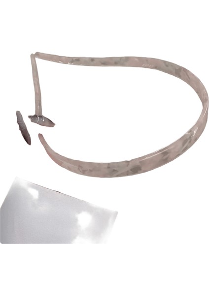 1 Bayanlar Kelepçesiz Kulak Kemik Saç Aksesuarları Asetik Asit Kafa Bant Kafa Bandı Üst Düzey Saç Bandı Kızlar 2024 Yeni Yaz Zarif O Renk: B (Yurt Dışından)