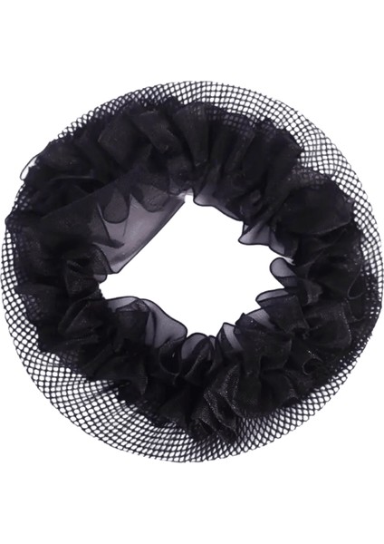 Renkli Dantel Saç Ağı Yetişkinleri Çocuklar Elastik Basit Kafa Balesi Bale Dans Paten Nefes Alabilen Kafa Bandı Moda Saç Aksesuarlar: Pembe 1 Pcs (Yurt Dışından)