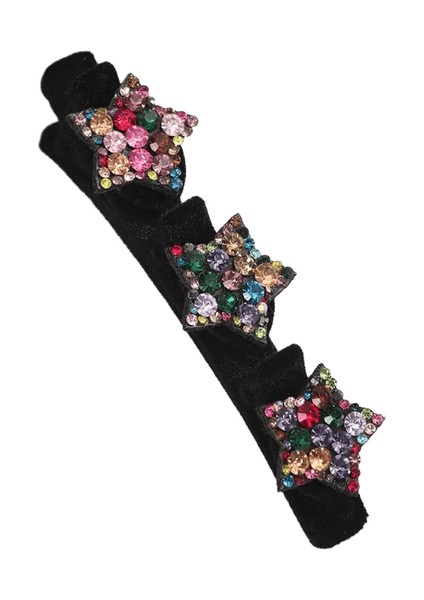 Kadın Saç Klip Çiçekleri Yan Örgülü Saç Klipler Kız Alice Tatlı Saç Ettes Saç Aksesuarları Saçkin Flocking Bangs Renk: A (Yurt Dışından)