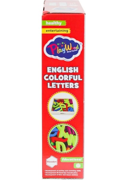 ONY-402 Ahşap Renkli Harfler 33 Parça fiyatları