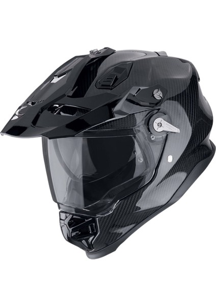 ADF-9000 Air Carbon Kapalı Motosiklet Kaskı Siyah