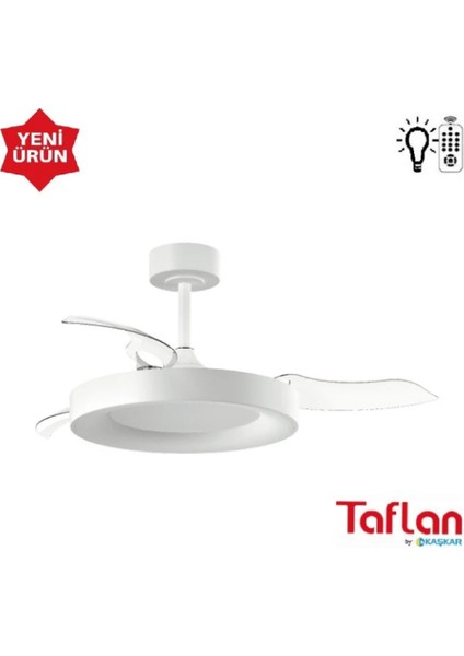 - Kaşkar Ayd-20 Uzaktan Kumandalı Lambalı Tavan Vantilatörü