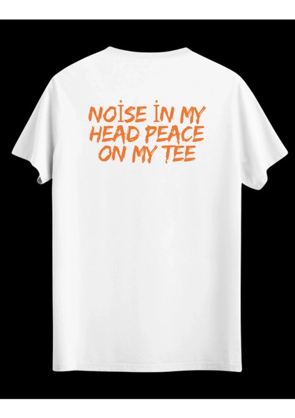 Noise In My Head Unisex Baskılı Tshirt