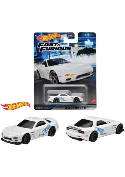 Hot Wheels Premium Fast & Furious Mazda Rx-7 Fd HNW46 JBL93