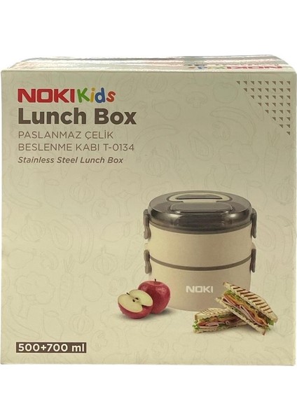 Paslanmaz Çelik Beslenme Yemek Kabı 1200 ml fırsatları