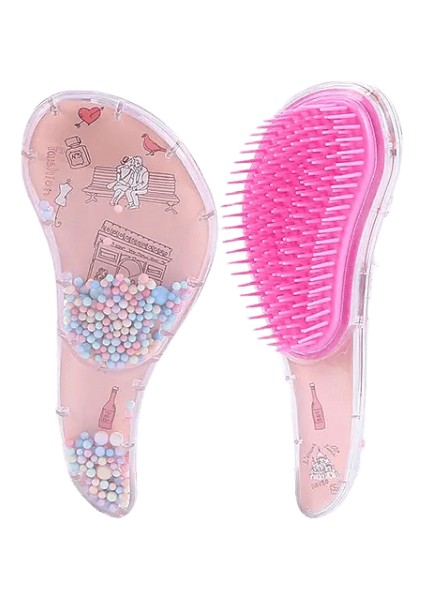 Karikatür Sihirli Tarak Anti-Statik Masaj Tek Boynuzlu At Saç Fırçaları Karışık Duş Duş Masajı Saç Fırçası Tarağı Salon Aksesuarları Pinkcolor: No.7 (Yurt Dışından)